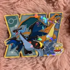 ポケモンカフェ リザードン ステッカー