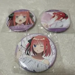五等分の花嫁　缶バッジ　二乃　あたりツキ　劇場　letter