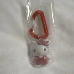 ガチャ　サンリオキャラクターズ　カラフルカラビナマスコットチャーム　ハローキティ
