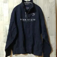 古着 長袖 スウェット ハーフジップ アメリカ古着 レア トレーナー