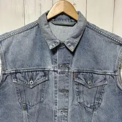 80s 70601 リーバイス オレンジタブ カットオフ デニム ジャケット