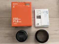 SONY E 50mm F1.8 OSS SEL50F18 본체 상태좋음