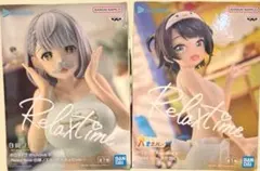 Relaxtime フィギュア 白銀ノエル 大空スバル 2体セット ホロライブ