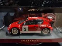 AUOTart製1/18 2003年プジョー206 WRC/リチャードバーンズ - メルカリ