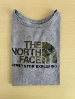 THE NORTH FACE グレー 長袖Tシャツ