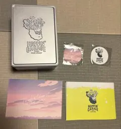 ホッピンガレージ　缶＆冊子&マグネットコースターセットのサムネイル