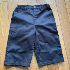 COMME CA ISM 黒 ショートパンツ 入学式　卒業式　フォーマル　130