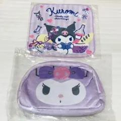 Sanrio サンリオ クロミ ミニタオル / フェイスポーチ 2点セット