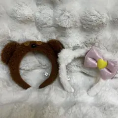 ユニバーサル・スタジオ・ジャパン カチューシャ 2点セットティム×ハローキティー