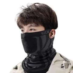 ネックウォーマー メンズ バイク フェイスカバー 防寒 スキー アウトドア 通勤