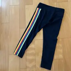 Zumba クロップドレギンス ブラック/レインボー