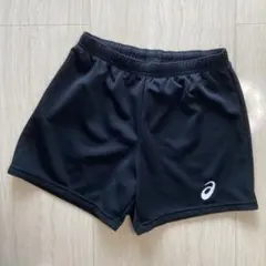 お値下げ アシックス バレーボール ゲームパンツ 黒 XL ①