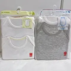 UNIQLO ベビー肌着 4枚セット 90サイズ