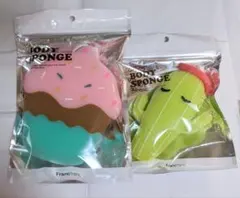 【新品】フランフラン ボディスポンジ 2個セットのサムネイル