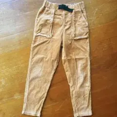 140cm GU コーデュロイパンツ　ベージュ　男の子　女の子