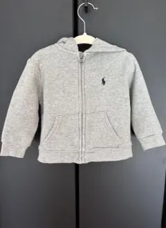 Ralph Lauren グレー ジップアップパーカー 18M 上着　子供