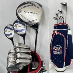 豪華12本 YAMAHA インプレス UD+2 レディースゴルフセット 初心者 プラス2番手の飛びと、女性専用設計の打ちやすさを追求 ヤマハ