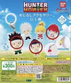 ハンターハンター めじるしアクセサリー G.I.編 コンプリートセット