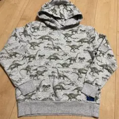 恐竜裏起毛パーカー　１４０