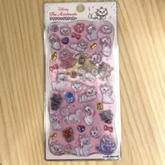 マリーちゃん ボンボンドロップシール プチドロップステッカー ディズニー