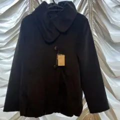 ウール ダークグレー ピーコート（新品タグ付き）M〜L プレゼントにも☆