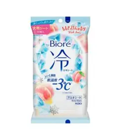 【送料無料❗】ビオレ 冷シート ももせっけんの香り