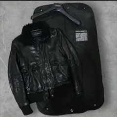 DOCLE GABBANA イタリア製 本革　レザージャケット ライダース　美品 2025年最新】D&G ／ Dolce＆Gabbana メンズ レザージャケット