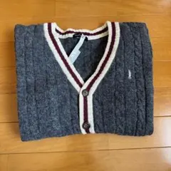 Eastboy Venus カーディガン9号 ケーブル編/ライン入り★値下げ中★