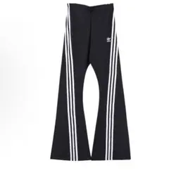 新品S アディダス ADILENIUM フレアレギンス 黒 IV9342