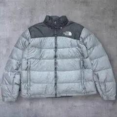 ノースフェイス ヌプシ ダウンジャケット 700フィルパワー グレー B756