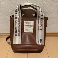 VIS BROWN THEATRE PRODUCTS 2WAYミニトートバッグ