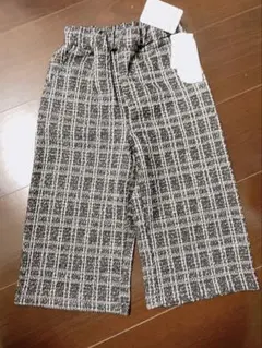 mirror bae. ツイード風 ロングパンツ 95cm タグ付き新品