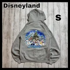 Hanes Disneyland スウェットパーカー　プリント　グレー　Sのサムネイル
