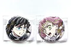 鬼滅の刃 WEBSHOPくじ E賞 缶バッジ A B 伊黒小芭内 甘露寺蜜璃 - メルカリ