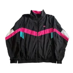 〜90s ヴィンテージ adidas アディダス ナイロンジャケット 万国旗タグ