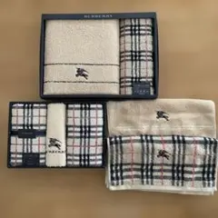BURBERRY 綿毛布 2枚セット洗える綿毛布　シール織り　シングル 2枚組 BURBERRY 綿毛布 2枚セット洗える綿毛布 シール織り シングル 2枚組