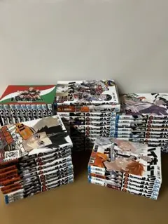 ハイキュー!! 全45巻セット ＋33.5 &極　10冊収納BOX付き