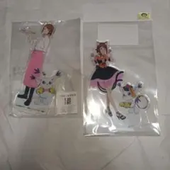 デジモンアドベンチャー　八神ヒカリ＆テイルモン 　アクリスタンド　2種セット
