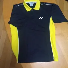 美品☆　YONEX 　ベリークールポロシャツ　ゲームシャツ　Tシャツ　 黒/黄