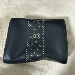 Christian Dior ミニーレザー化粧ポーチ
