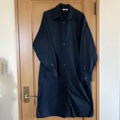 UNIQLO U ブラック シャツワンピース