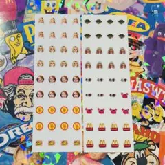 アメキャラ ネイルシール 2枚セット