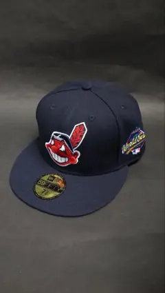 NewEraクリーブランドインディアンスワフー酋長WS1997キャップ3/8