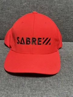 SABRE キャップレッド 刺繍ロゴのサムネイル