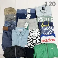 《新品タグ付き＆used》男の子120 まとめ売り