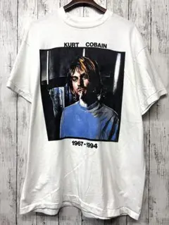 NIRVAN カートコバーン 追悼 メモリアルTシャツ 幼少期 XL - メルカリ