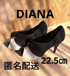 ダイアナ　オープントゥバイカラーブーティー