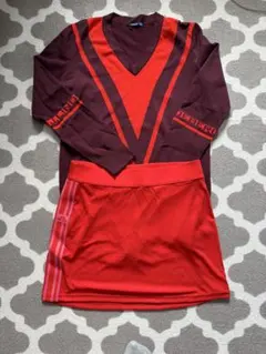 ✴︎中古✴︎J. Lindeberg セーター、スカートセットアップ　M