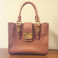 極美品 miumiu ハンドバッグ ショルダーバッグ アンティコ