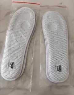 IFME イフミー24㎝ホワイト メッシュインソール 2セット